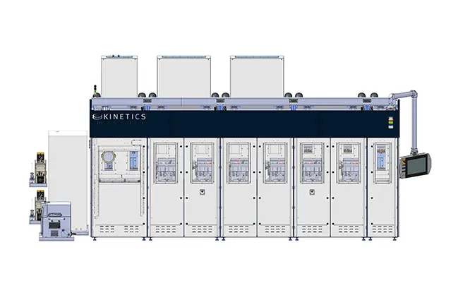 KINETICS EMEA Wetsystem Aeris EP 200 KOH
The task of the AERIS process system
consists in etching silicon dioxide